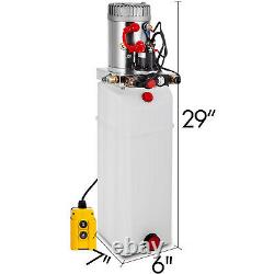 Réservoir De Déchargement De Pompe Hydraulique À Double Action De 12 Litres