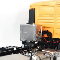 Réservoir De Pompe À Huile Hydraulique Lesu Pour Camion À Décharge 1/14 Rc Tamiya Volvo Benz Man Voiture